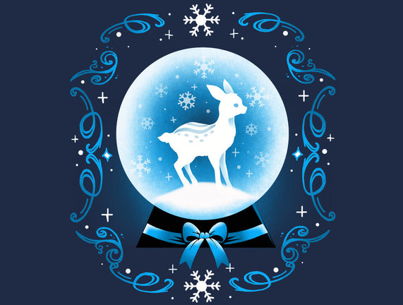 Snow Globe Deer