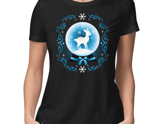 Snow Globe Deer