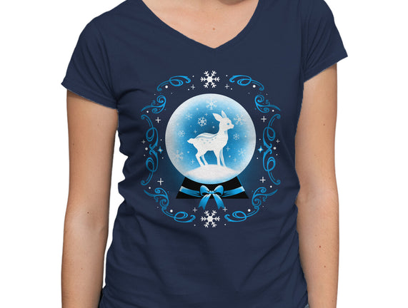 Snow Globe Deer