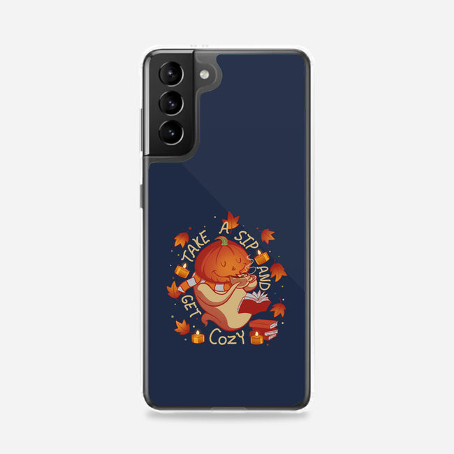 Autumn Comfort-Samsung-Snap-Phone Case-artyx