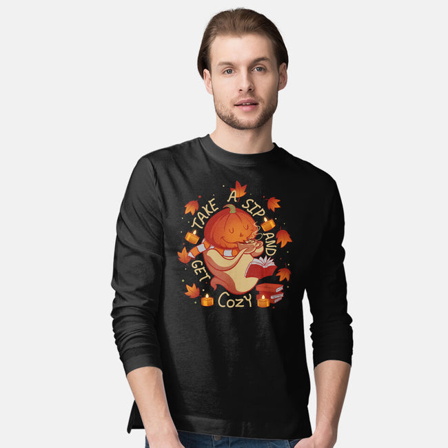 Autumn Comfort-Mens-Long Sleeved-Tee-artyx