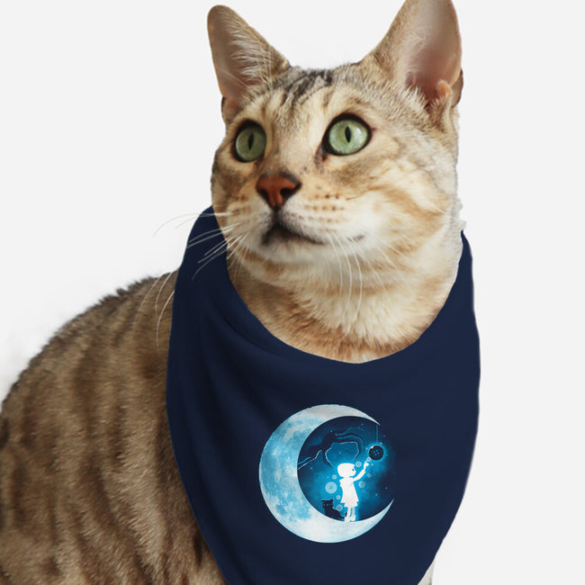 Temptation Moon-Cat-Bandana-Pet Collar-Vallina84