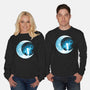 Temptation Moon-Unisex-Crew Neck-Sweatshirt-Vallina84