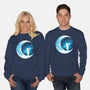 Temptation Moon-Unisex-Crew Neck-Sweatshirt-Vallina84