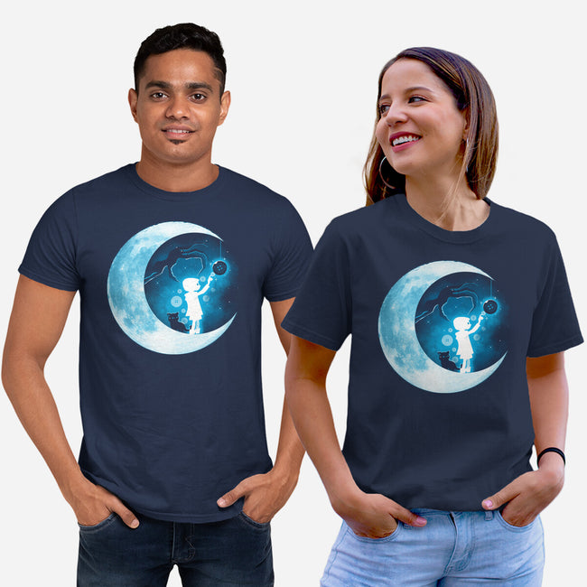 Temptation Moon-Unisex-Basic-Tee-Vallina84