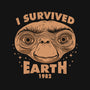 I Survived Earth-None-Polyester-Shower Curtain-Boggs Nicolas