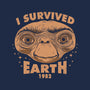 I Survived Earth-Womens-Racerback-Tank-Boggs Nicolas
