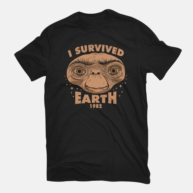 I Survived Earth-Unisex-Basic-Tee-Boggs Nicolas
