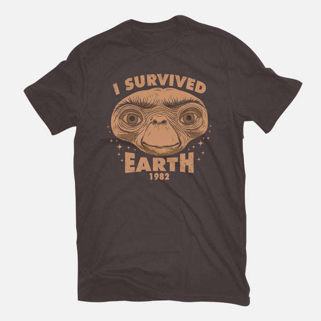 I Survived Earth-Womens-Basic-Tee-Boggs Nicolas