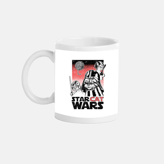 Star Cat Wars-None-Mug-Drinkware-Umberto Vicente