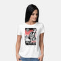 Star Cat Wars-Womens-Basic-Tee-Umberto Vicente