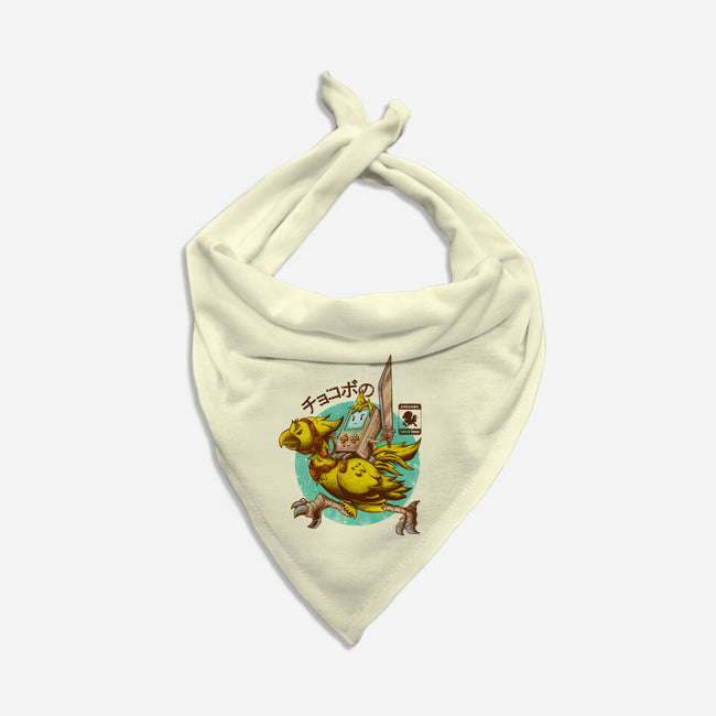 Chocobo Since 1988-Dog-Bandana-Pet Collar-Mampurrio