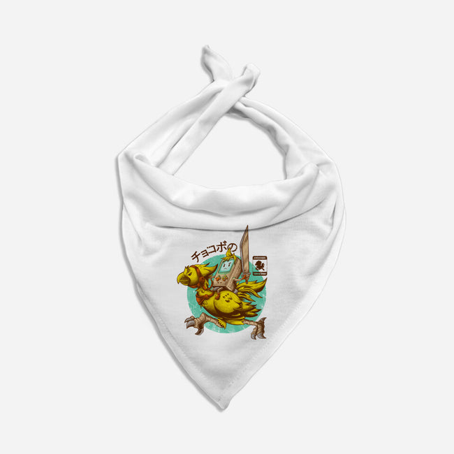 Chocobo Since 1988-Dog-Bandana-Pet Collar-Mampurrio