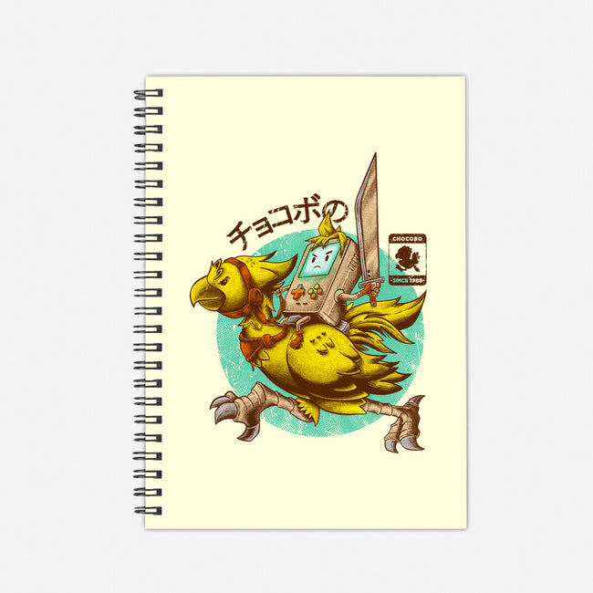 Chocobo Since 1988-None-Dot Grid-Notebook-Mampurrio