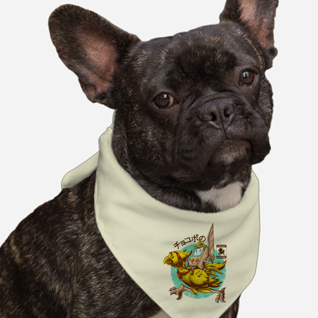 Chocobo Since 1988-Dog-Bandana-Pet Collar-Mampurrio