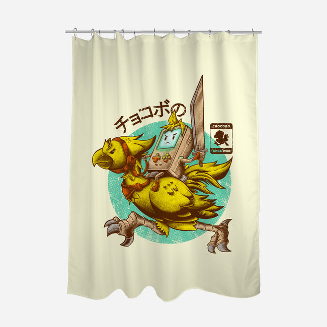 Chocobo Since 1988-None-Polyester-Shower Curtain-Mampurrio