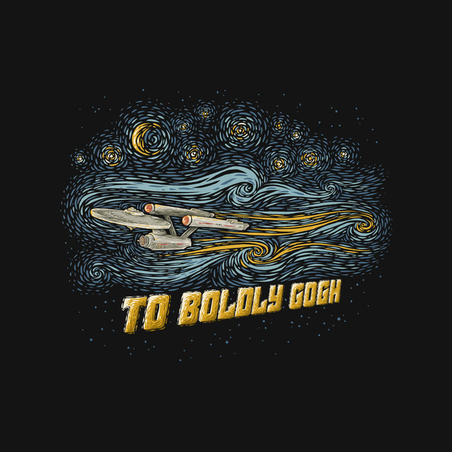 To Boldly Gogh-Womens-Fitted-Tee-kg07