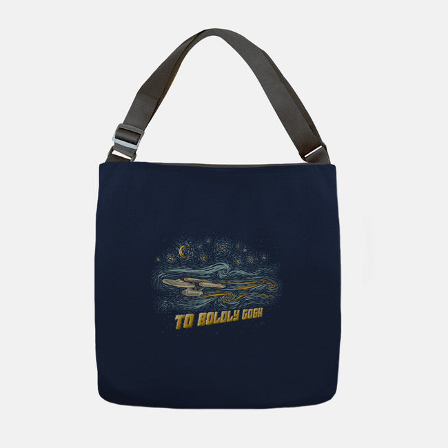 To Boldly Gogh-None-Adjustable Tote-Bag-kg07