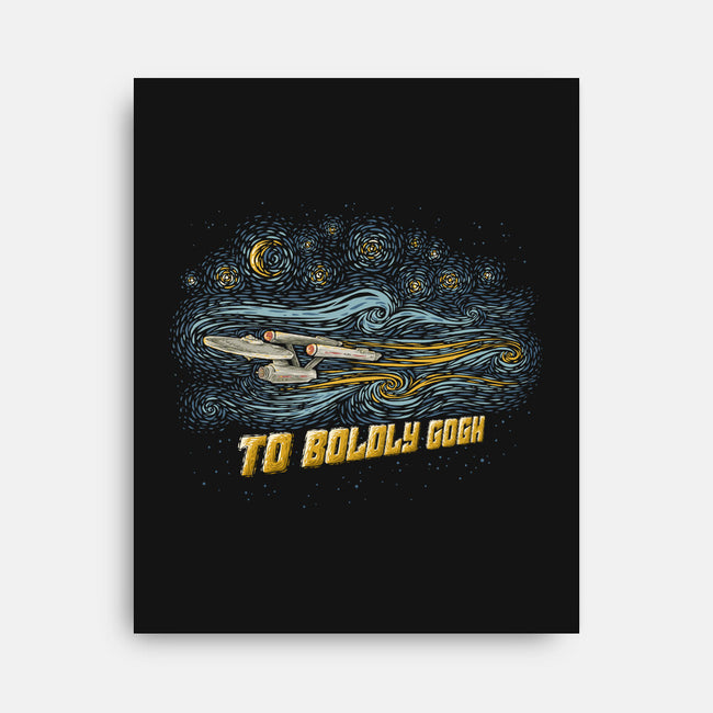 To Boldly Gogh-None-Stretched-Canvas-kg07