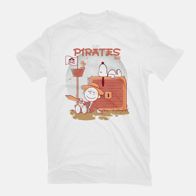 Cute Pirates-Womens-Fitted-Tee-Eoli Studio