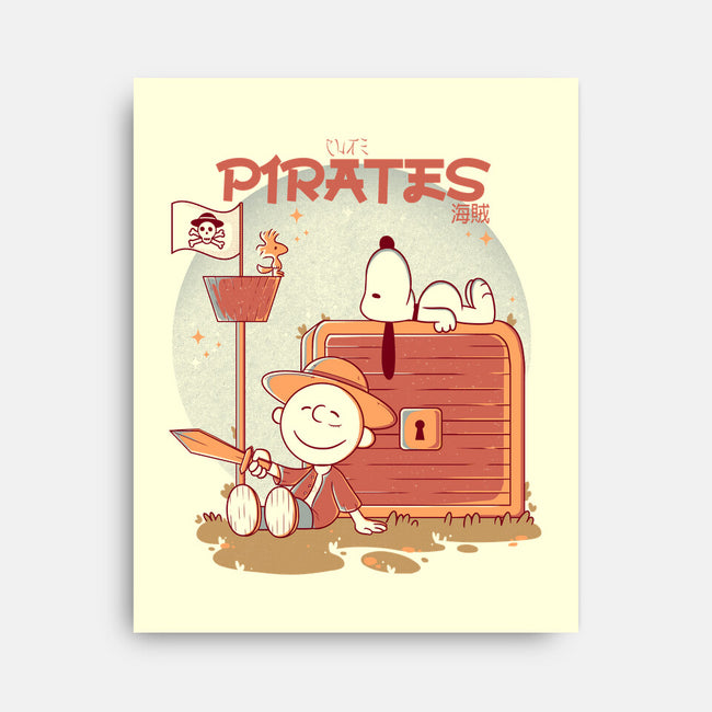 Cute Pirates-None-Stretched-Canvas-Eoli Studio