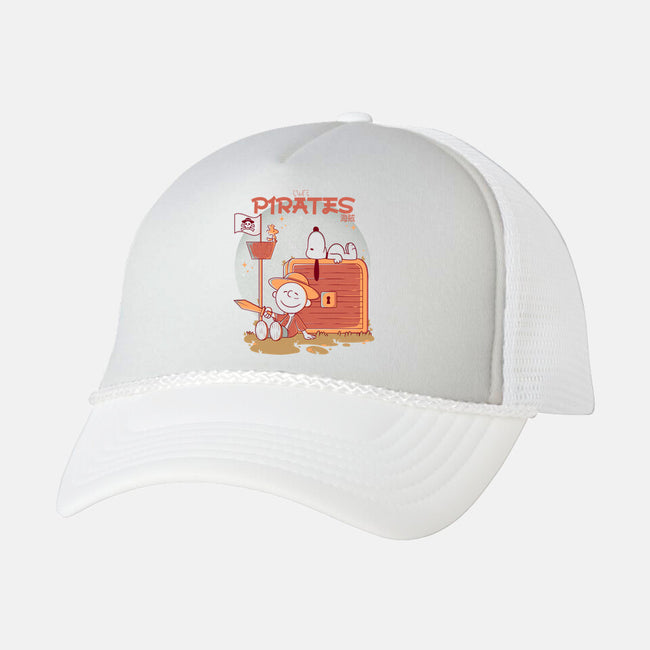 Cute Pirates-Unisex-Trucker-Hat-Eoli Studio