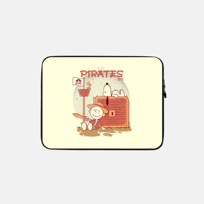 Cute Pirates-None-Zippered-Laptop Sleeve-Eoli Studio