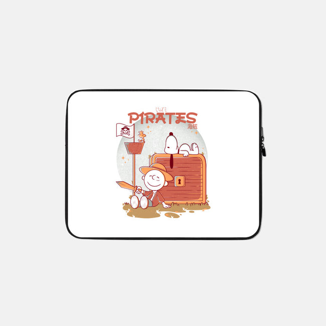 Cute Pirates-None-Zippered-Laptop Sleeve-Eoli Studio