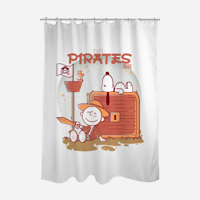 Cute Pirates-None-Polyester-Shower Curtain-Eoli Studio