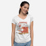 Cute Pirates-Womens-V-Neck-Tee-Eoli Studio