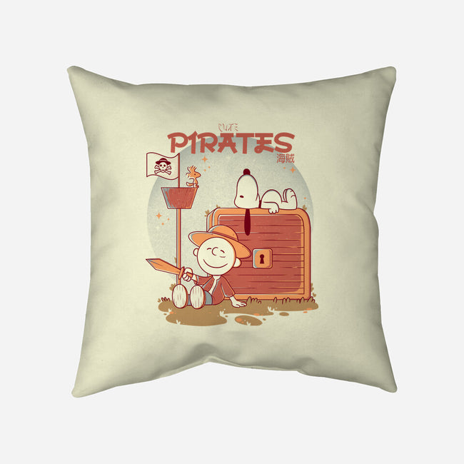 Cute Pirates-None-Removable Cover w Insert-Throw Pillow-Eoli Studio