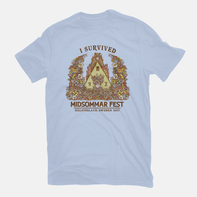 I Survived Midsommar Fest-Womens-Basic-Tee-kg07