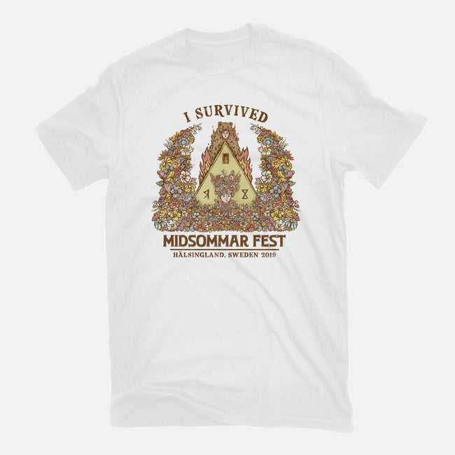 I Survived Midsommar Fest-Womens-Basic-Tee-kg07