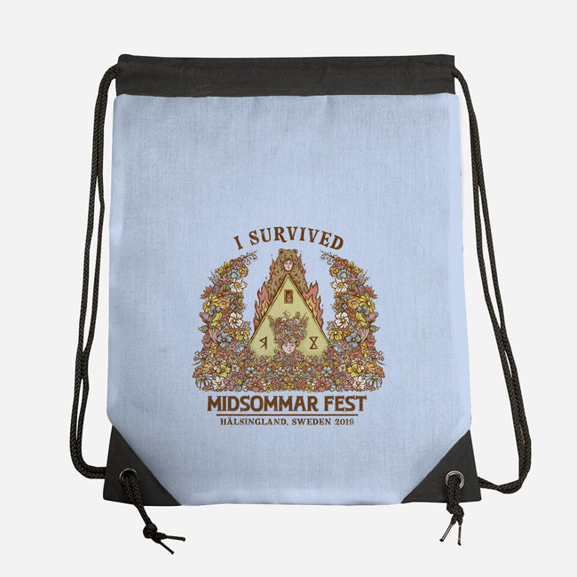 I Survived Midsommar Fest-None-Drawstring-Bag-kg07