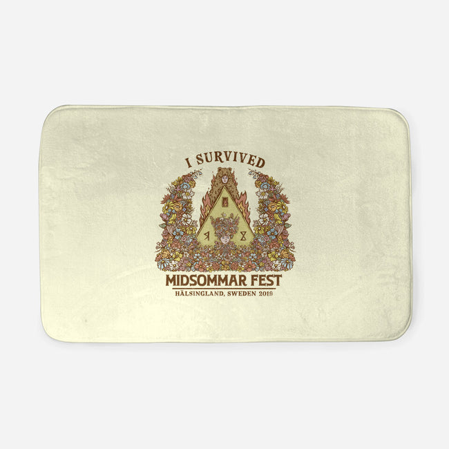 I Survived Midsommar Fest-None-Memory Foam-Bath Mat-kg07