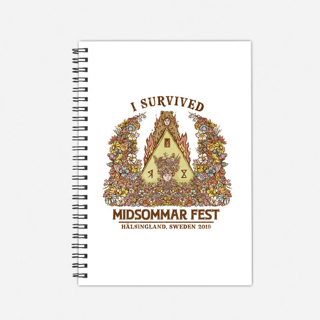 I Survived Midsommar Fest-None-Dot Grid-Notebook-kg07