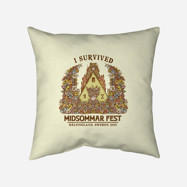 I Survived Midsommar Fest-None-Removable Cover w Insert-Throw Pillow-kg07
