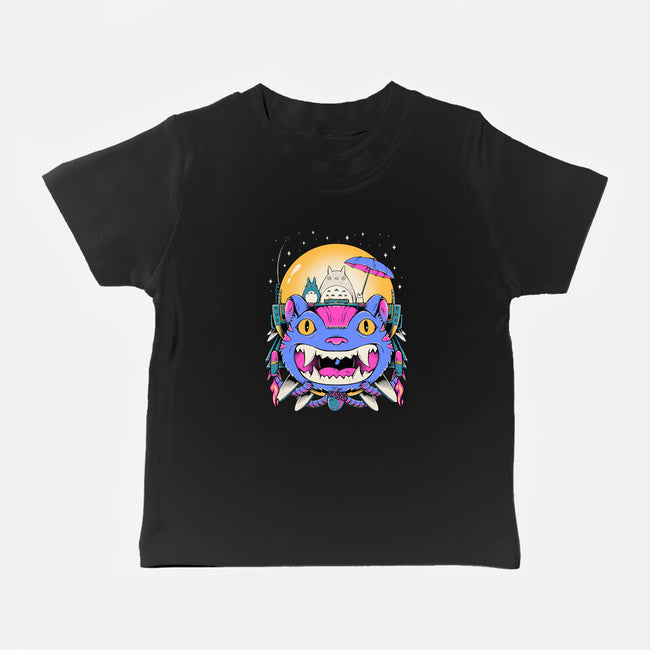 Unidentified Flying Cat-Baby-Basic-Tee-GODZILLARGE