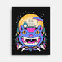 Unidentified Flying Cat-None-Stretched-Canvas-GODZILLARGE