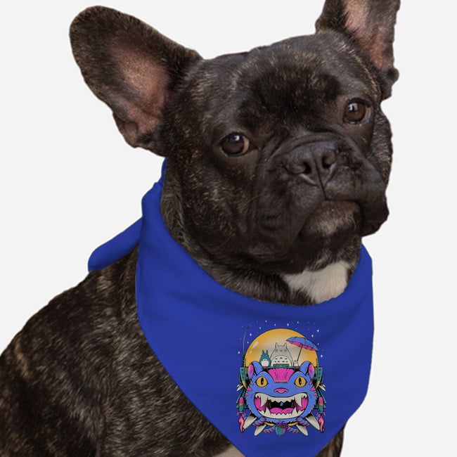 Unidentified Flying Cat-Dog-Bandana-Pet Collar-GODZILLARGE