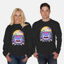 Unidentified Flying Cat-Unisex-Crew Neck-Sweatshirt-GODZILLARGE