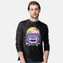 Unidentified Flying Cat-Mens-Long Sleeved-Tee-GODZILLARGE