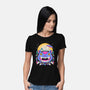 Unidentified Flying Cat-Womens-Basic-Tee-GODZILLARGE