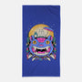 Unidentified Flying Cat-None-Beach-Towel-GODZILLARGE