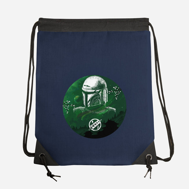 Hunter Galaxy-None-Drawstring-Bag-Astrobot Invention