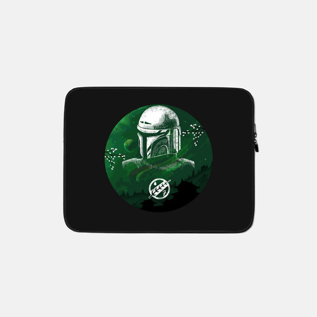 Hunter Galaxy-None-Zippered-Laptop Sleeve-Astrobot Invention