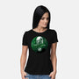 Hunter Galaxy-Womens-Basic-Tee-Astrobot Invention