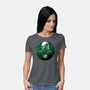 Hunter Galaxy-Womens-Basic-Tee-Astrobot Invention