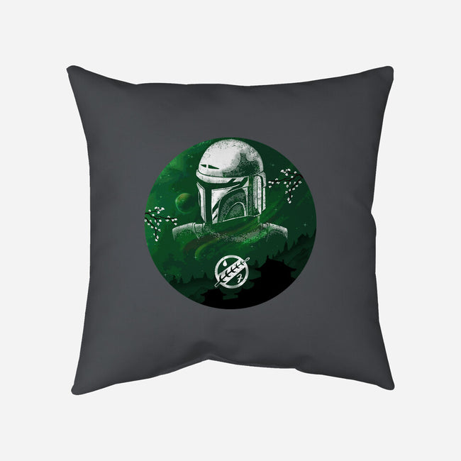 Hunter Galaxy-None-Non-Removable Cover w Insert-Throw Pillow-Astrobot Invention