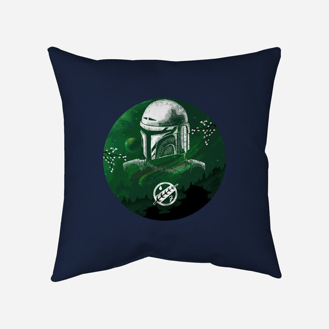 Hunter Galaxy-None-Non-Removable Cover w Insert-Throw Pillow-Astrobot Invention